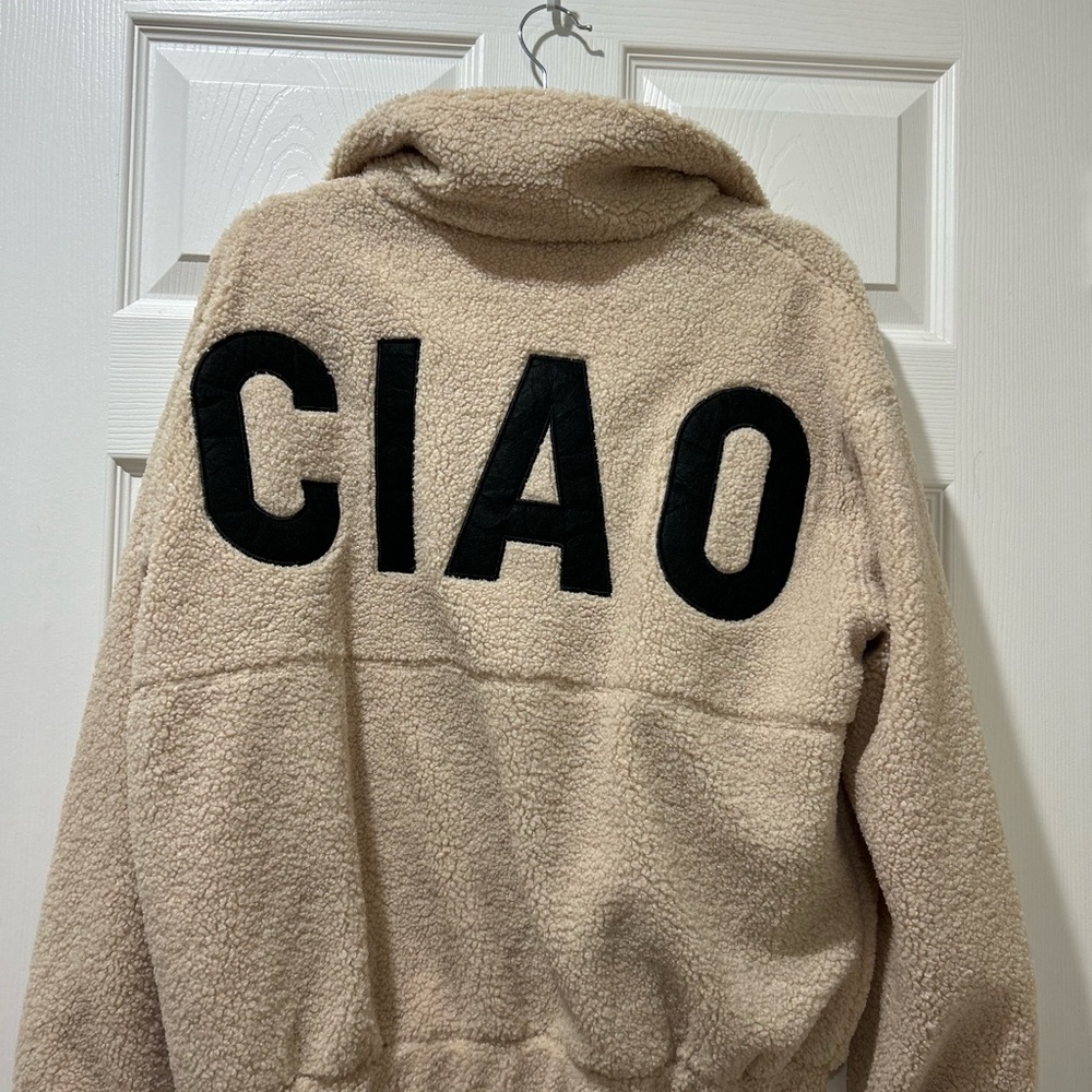 Pretty Garbage ‘Ciao’ Teddy Jacket